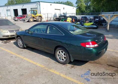 1999 Toyota Camry Solara Se from USA, damaged, VIN 2T1CG22P2XC222635